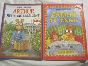 Lot of 2~Arthur Adventure Stories by Marc Brown~LBDAF - Foto 1 di 3