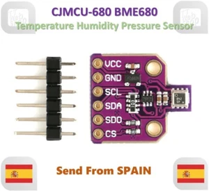 BME680 Digital Temperature Humidity Pressure Gas Sensor CJMCU-680 High Altitude - Imagen 1 de 7