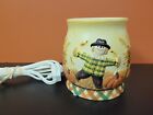 Yankee Candle Scarecrow Candle Warmer Fall Autumn Electric Wax Melt Warmer