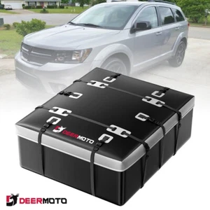 21 Cubic Feet Roof Top Cargo Carrier Bag Storage Waterproof For Dodge Journey - Picture 1 of 13