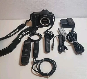 Canon EOS 10D 6.3MP Digital SLR Camera Body Remote Timers Batteries Usb Untested - Picture 1 of 8