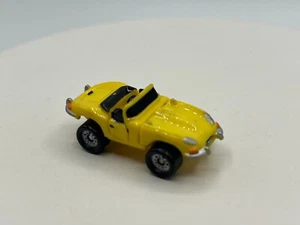 Micro Machines Jaguar E-Type (Yellow) 1988 Galoob Deluxe - Picture 1 of 8