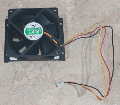 12V YM1208PTB3 Front Grill Fan Assembly for Soundgrid C Server X9 Axis One 0.07A - Image 1 of 2