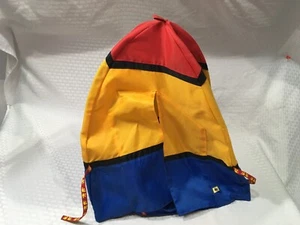 BUILD A BEAR TENT / RED YELLOW BLUE / APPROX 15" X 15" X16" / MESH WINDOWS - Picture 1 of 6