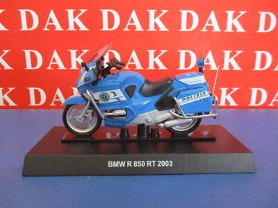 Die cast 1/24 Modellino Moto Polizia Police BMW R 850 RT Italy 2003 - Immagine 1 di 3