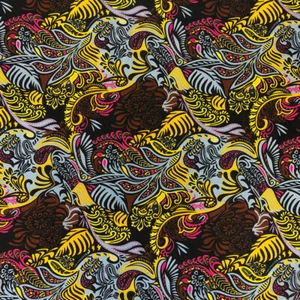 Tela estampada africana 100 % algodón 44"" de ancho vendida por yarda (90229-3) - Imagen 1 de 4