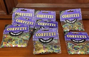 ⭐️ Vintage Alien Encounter Themed Birthday Party Confetti 8 Bags - Picture 1 of 4