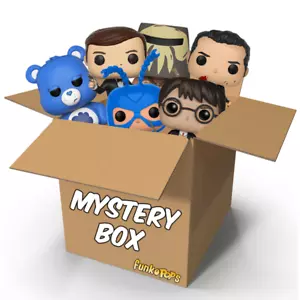 Funko Pop Mystery Box CONTAINING 6 POPS 1 EXCLUSIVE COLLECTIBLE - Picture 1 of 8