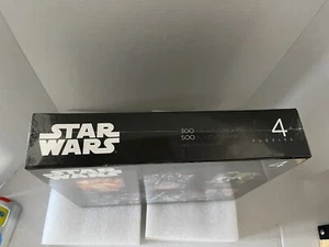Rompecabezas de Star Wars 4 nuevos sellados - Imagen 1 de 4