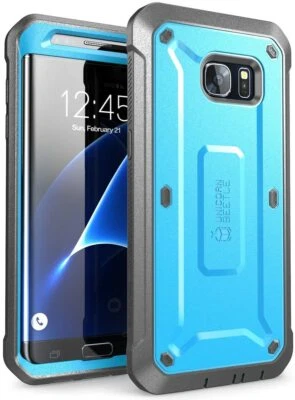 Funda rígida SUPCASE para Samsung Galaxy S7 Edge, a prueba de golpes con funda giratoria Foto 1 de 4