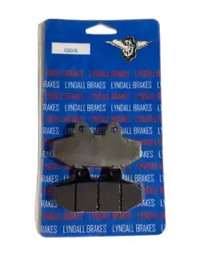 Pastillas de freno Lyndall Racing X-Treme Performance 7283-X Harley FLH FLTC XL FXD - Imagen 1 de 3