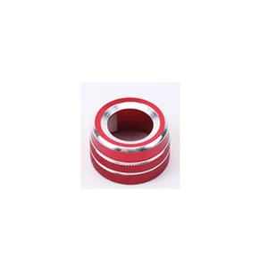 For Corolla Cross 2022 2023 Red Aluminum Rearview Mirror Adjust Knob Cover 1PCS - Picture 1 of 5
