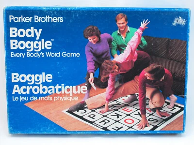 Body Boggle 1984 Board Game Parker Brothers 100% Complete Bilingual - Image 1 of 4