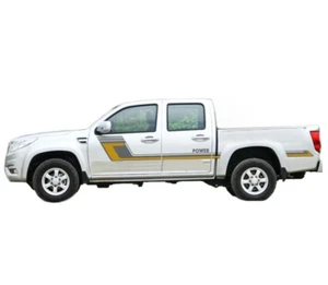 Car Sticker Side Door Decal For Isuzu D-max Trunk Graphics Waist Line Stripes  - Picture 1 of 3