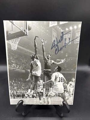 WILT CHAMBERLAIN Autographed 8X10 PHOTO  HOF - JSA Full Letter - Image 1 of 4