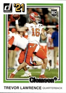 Trevor Lawrence 2021 Chronicles Donruss 1981 Retro Draft - RC #32 - Clemson - Picture 1 of 2