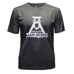 Camiseta funcional On Koks antracita para hombre (niño) con estampado Ruhr-Pott - Imagen 1 de 2