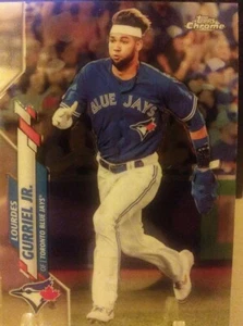Lourdes Gurriel Jr  2020 Topps Chrome  Refractor 167 Toronto Blue Jays - Picture 1 of 2