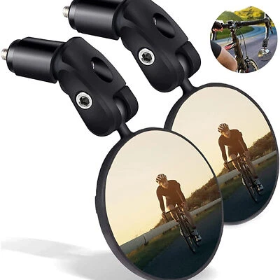 1 Paar Fahrradspiegel E-Bike Rückspiegel Spiegel Fahrrad rechts links MTB City - Bild 1 von 4