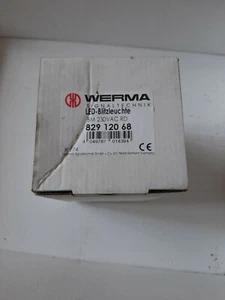 WERMA LED DOUBLE FLESH LAMPE 230V AC 829 12068 - Bild 1 von 3
