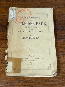 Buch Historisches Merkblatt über die Stadt der Mietverträge in der Provence von Canonge 1864 (1-2A) - Bild 1 von 7
