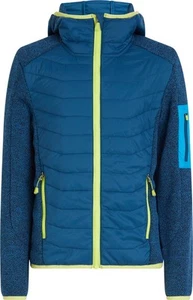 Mckinley Kinder Jacke mit Kapuze Hybridjacke Outdoor Trekking, Blau, 116 - Picture 1 of 1