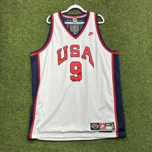 Camiseta deportiva de baloncesto vintage de Estados Unidos para hombre 3XL NBA Michael Jordan Nike años 90 - Imagen 1 de 15