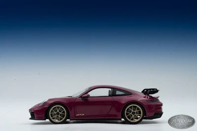 1/18 NOREV 2021 Porsche 911 (992) GT3 Ruby Star 🤝ALSO OPEN FOR TRADE🤝 - Image 1 of 4