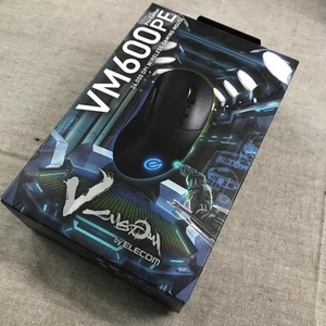 ELECOM VM600PE Wireless Gaming Mouse Black Used - Picture 1 of 8