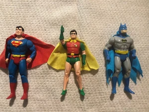 KENNER SUPERPOWERS - BATMAN AND ROBIN, SUPERMAN - COMPLETE - FREE SHIP - Bild 1 von 7