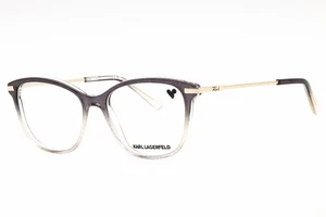 KARL LAGERFELD KL991 002 Eyeglasses Gray Frame 52mm - Picture 1 of 4