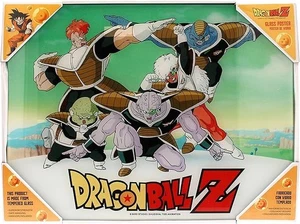 SD Toys - DBZ Dragon Ball Z Special Ginyu Forces Glass Poster 40x30cm - Fan Gift - Picture 1 of 7