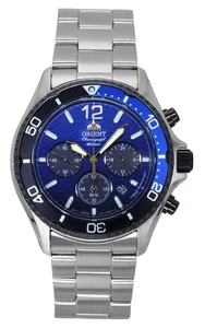 Orient Sports Limited Edition Blue Gradation Dial RA-TX0208L Mens Watch - Picture 1 of 4