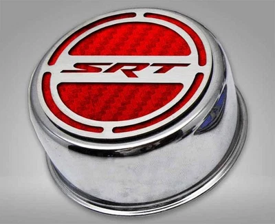 Cap Cover Set Red Carbon Fiber "SRT" 13pc fits 08-23 Dodge Challenger 6.2L - Image 1 of 3