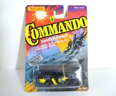 Rare 1988 Matchbox COMMANDO DAGGER FORCE Rocket Launcher MOC - Image 1 of 3