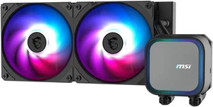 MSI Mag Coreliquid A13 240 czarny AIO ARGB chłodzenie cieczą wentylator PWM EZ Connect LGA - Zdjęcie 1 z 3