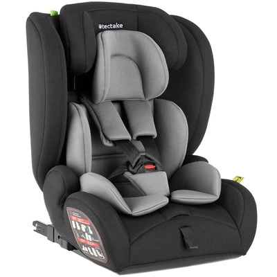 TECTAKE Autokindersitz ISOFIX Gruppe 1+2+3 i-Size Autositz Kindersitz 5-Punkt-Gurt