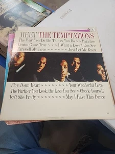 Meet The Temptations 1964 LP, Album, Mono, Roc Gordy  - Picture 1 of 4