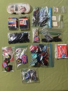 Huge Dart Lot, Accessories, Darts, Flights, Shafts, Tips - Raiders & Budweiser - Picture 1 of 11