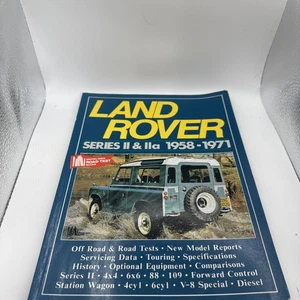 Land Rover Series II IIA 1958-1971 Brooklands Portfolio Road Test Book VGC 2 2A - Picture 1 of 7