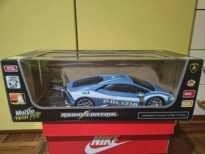 Maisto Tech R/C Macchina Lamborghini Huracan Polizia Radicomandata in scala 1:14 - Immagine 1 di 4