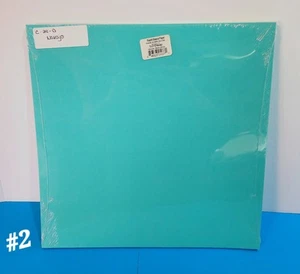 NEW 12x12 BAZZILL TEXTURED PAPER-NAVAJO BLUE Cardstock Scrapbook 25 Count CRAFTS - Picture 1 of 2