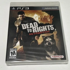 Dead to Rights: Retribution (Sony PlayStation 3, 2010) PS3 BRAND NEW SEALED - Picture 1 of 11