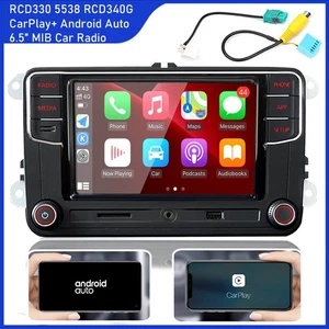 Autoradio RCD330 RCD340G CarPlay Android Auto BT Für VW Golf Passat Caddy Jetta - Bild 1 von 12