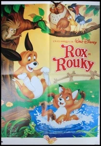 ROX ET ROUKY Affiche Cinéma Originale / French Movie Poster WALT DISNEY - Imagen 1 de 1