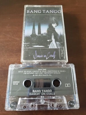 BANG TANGO DANCIN ON COALS Cassette Tape Music 1991 Rock Metal Rare - Image 1 of 2
