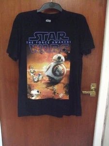 GOOD STAR WARS T SHIRT-THE FORCE AWAKENS- .LARGE SIZE. - Picture 1 of 3