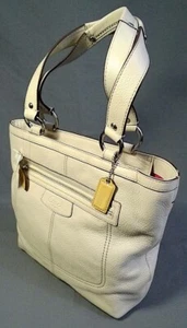 Coach Penelope Sand Pebbled Leather Lunch Tote (F14683) - Picture 1 of 23