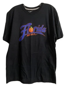 Nike Regular Fit Uomo Large TShirt Florida Basket Just Do It - Foto 1 di 4
