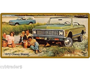 Chevy Blazer 1972 refrigerador automático/imán caja de herramientas - Imagen 1 de 1